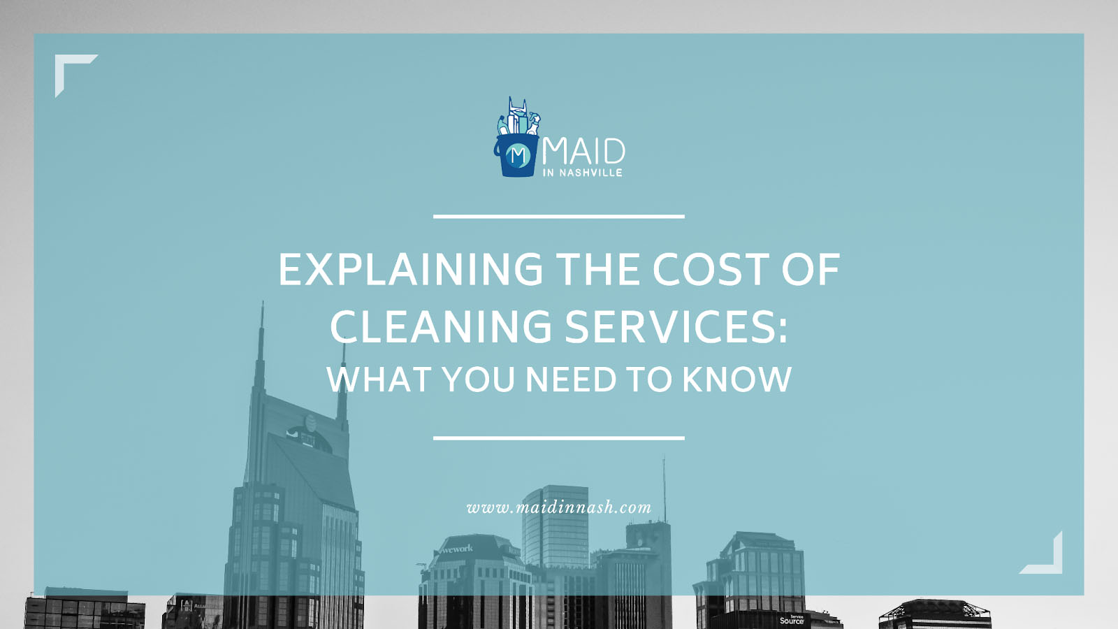 Explaining the Cost of Cleaning Services